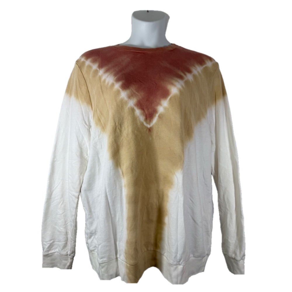 Chic Soul Multi Color Long Sleeves Pull Over Sweatshirt Size 3X NWOT SKU0433